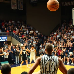 San Diego State Aztecs basketball game in action