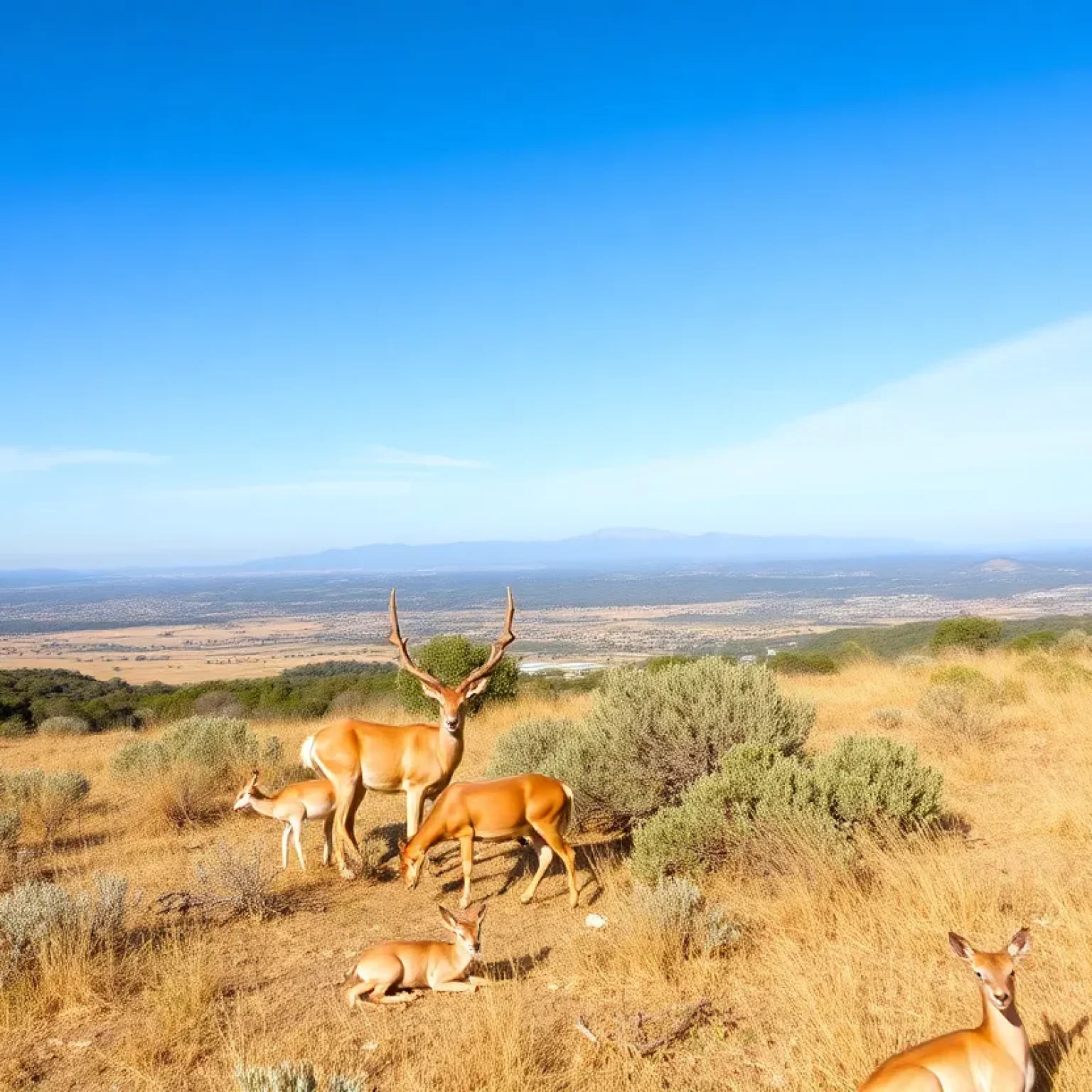 Natural habitat of California wildlife being protected.