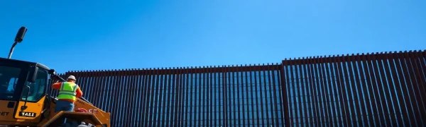 Construction Resumes on U.S.-Mexico Border Wall