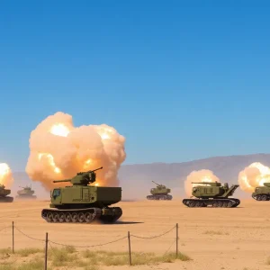 Marines conducting live-fire training at Camp Pendleton