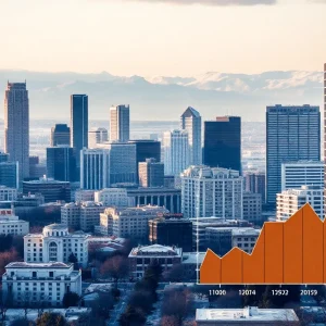 Overview of Los Angeles cityscape showcasing unemployment statistics.