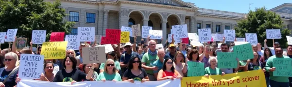 Los Angeles Rideshare Drivers Demand Fair Wages