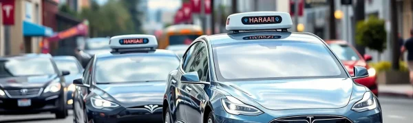Tesla Enters Ride-Hailing Market in California