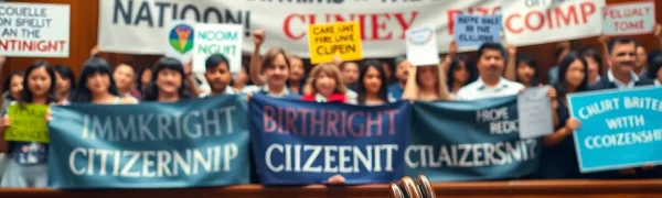 California Fights Trump’s Birthright Citizenship Order