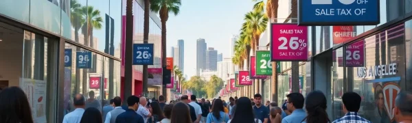 Los Angeles County Sales Tax Increase in 2025