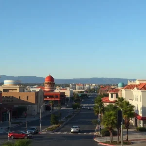 City of Orange skyline depicting budget cuts impact