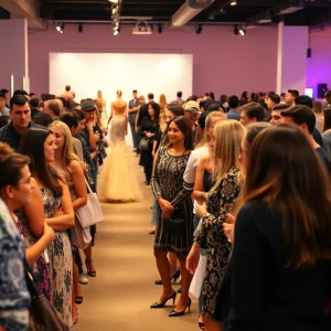 Fashion show at the Orange County charity event