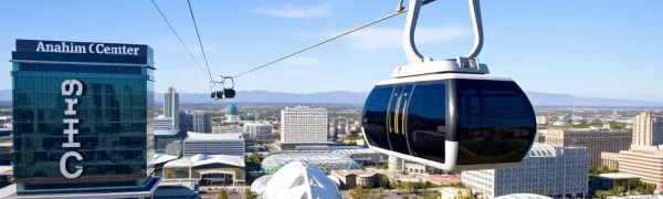 Anaheim Considers Aerial Gondola Project to Improve Transit