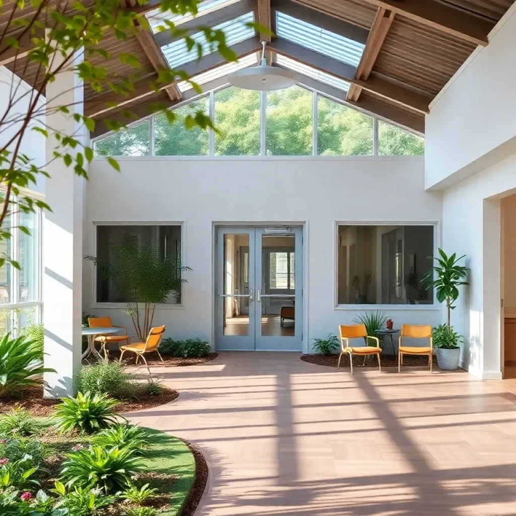 Exterior view of the new Drug and Alcohol Rehabilitation Center in Anaheim