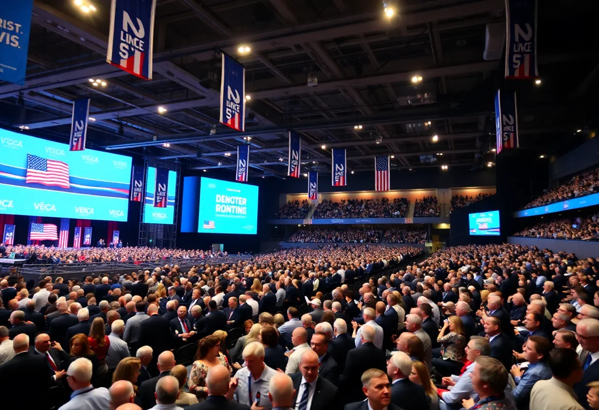 Overview of the California Democratic Convention.