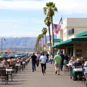 California street impacted by economic challenges