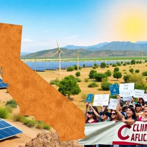 Visual representation of California's energy programs and climate initiatives.