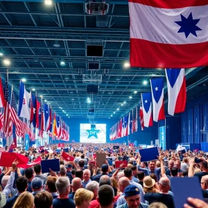 Crowd at California Republican Party Convention