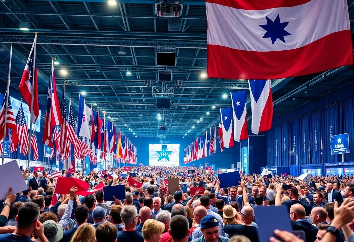 Crowd at California Republican Party Convention
