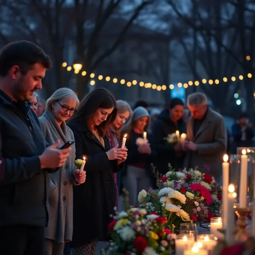 Community gathers for remembrance