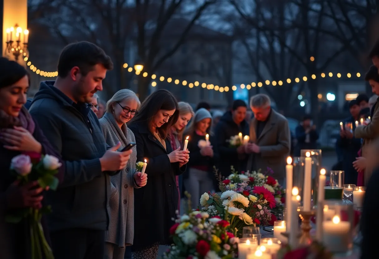 Community gathers for remembrance