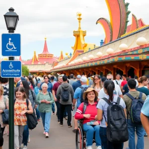JOBS ANAHEIM CALIFORNIA AREA Visitors utilizing disability access services at Disneyland