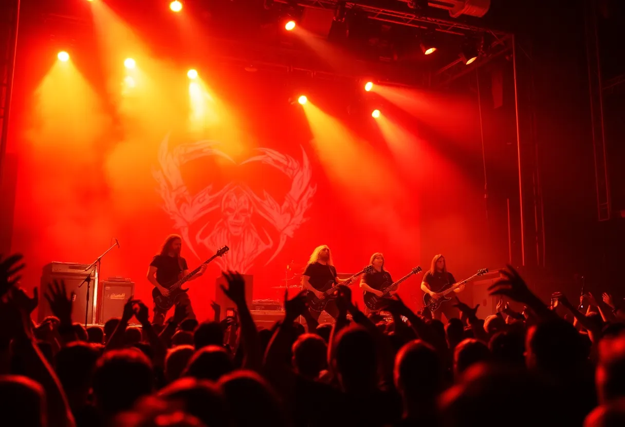 EMPEROR performing live during their U.S. tour