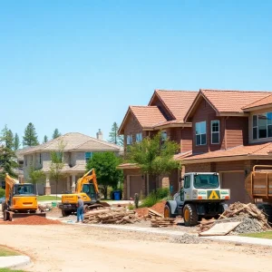 Construction site in Pacific Palisades post-Palisades Fire