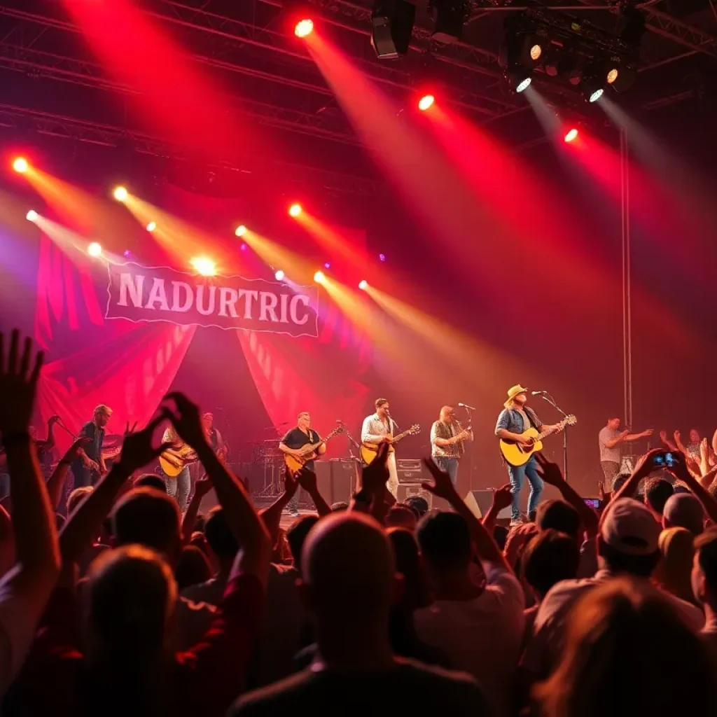 Sons of Habit performing live at a concert