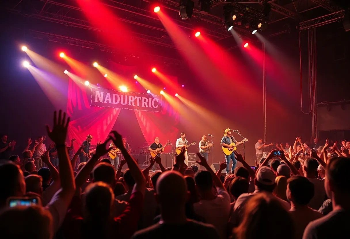 Sons of Habit performing live at a concert