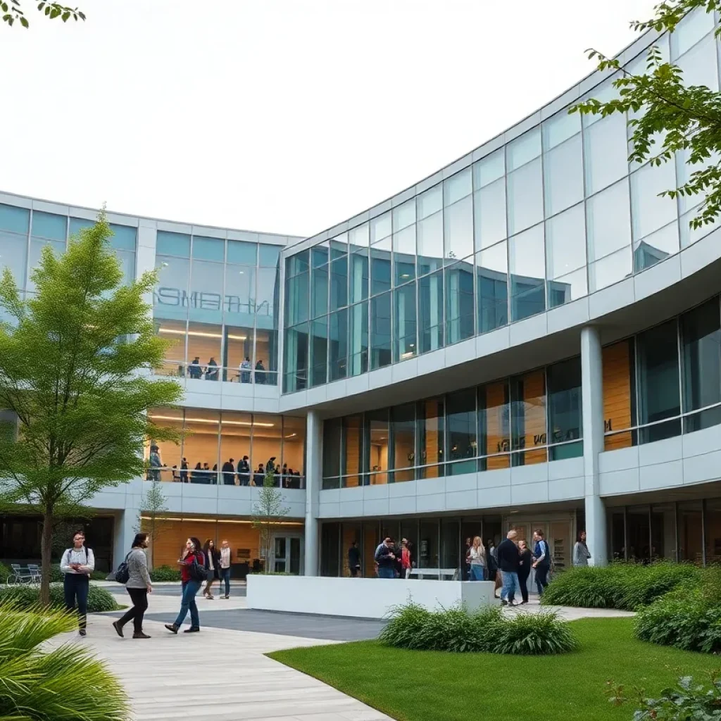 Rendering of the new STEM facility at San Diego State University