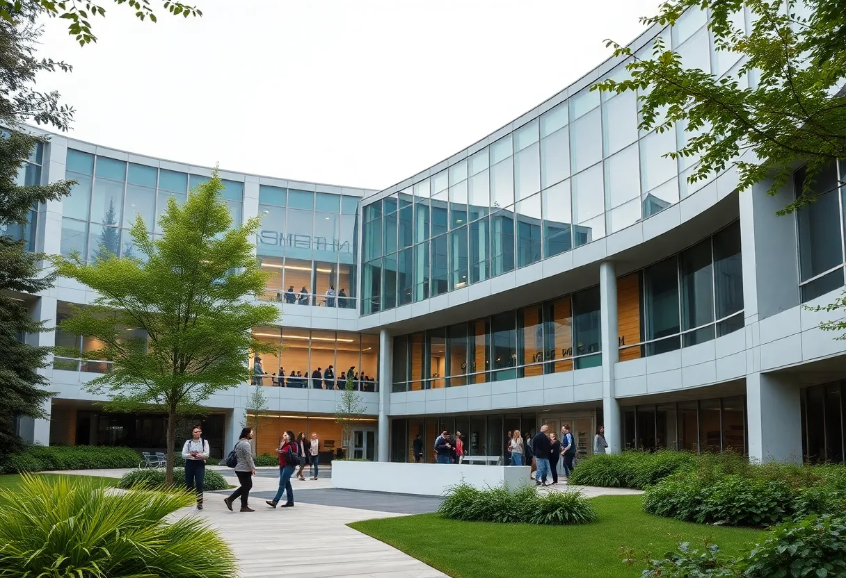 Rendering of the new STEM facility at San Diego State University