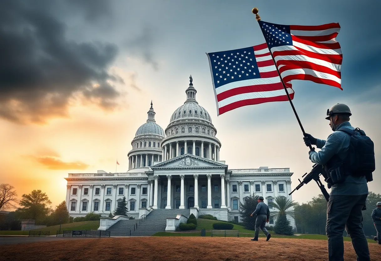 Political tensions between California and federal government