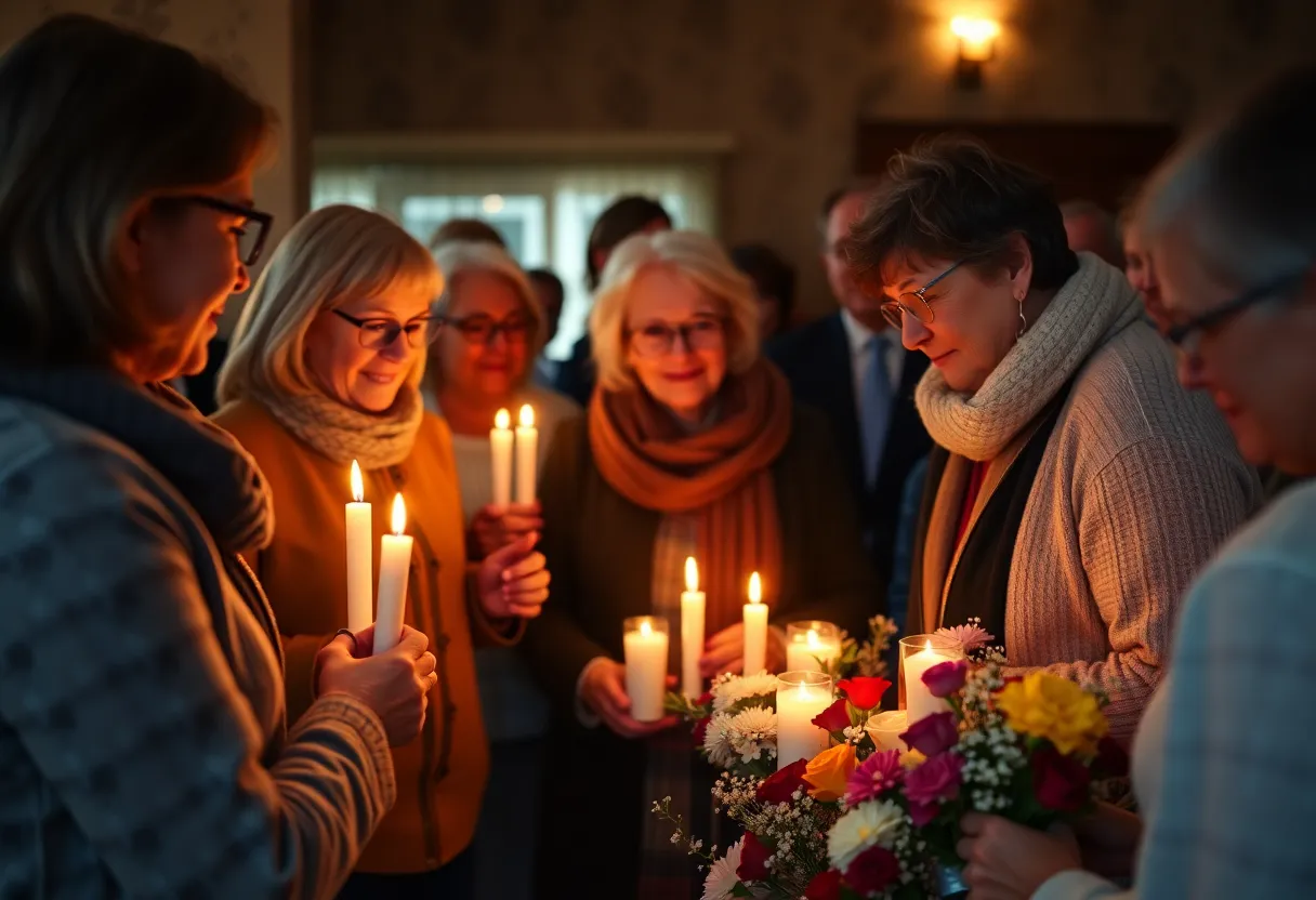 Community gathering to honor the life of a cherished volunteer