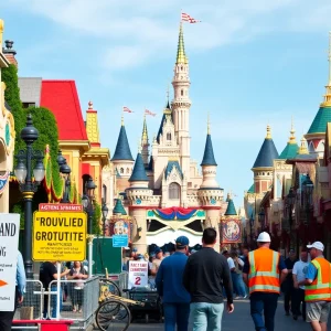 Disneyland attractions undergoing refurbishment