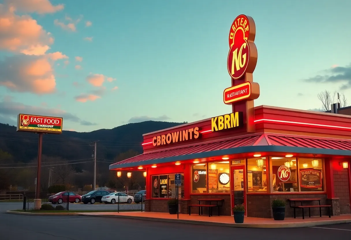 Exterior view of In-N-Out Burger's new headquarters in Tennessee