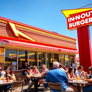 In-N-Out Burger restaurant in Tennessee