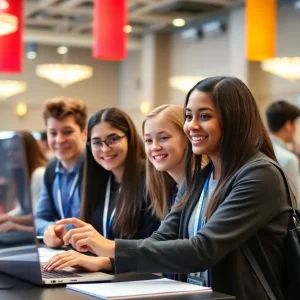 Students from Rocky Mountain High School at FBLA National Leadership Conference