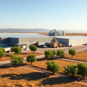 New Setton Pistachio processing facility in Zamora, CA