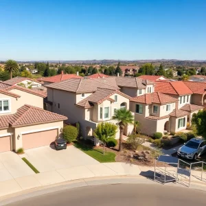Modern homes in California showcasing real estate appreciation
