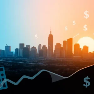 Illustration representing California tax benefits and financial growth