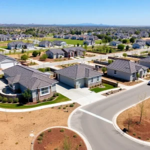Artist's rendering of Deer Canyon Preserve housing project in Anaheim