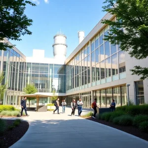 New Sciences and Engineering Laboratories building at SDSU in Brawley