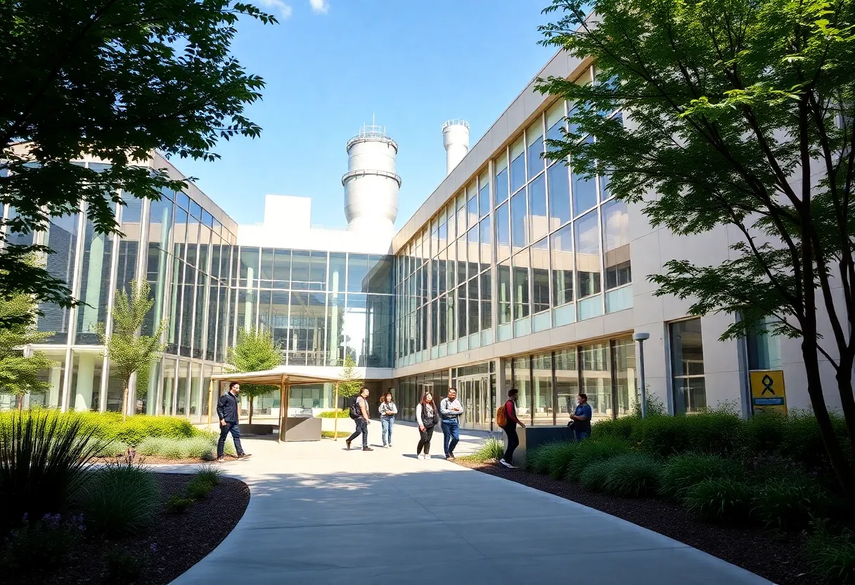 New Sciences and Engineering Laboratories building at SDSU in Brawley