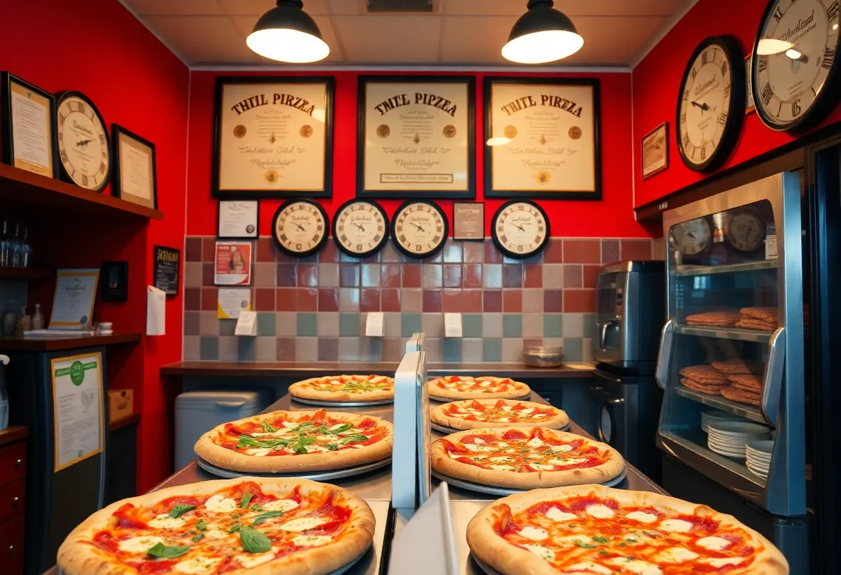Slice on Broadway's award-winning pizzas