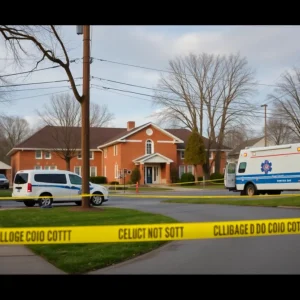 Scene of Anaheim shooting incident near school with police presence