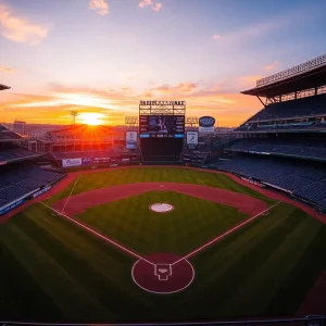 JOBS ANAHEIM CALIFORNIA AREA An empty baseball stadium representing managerial changes.