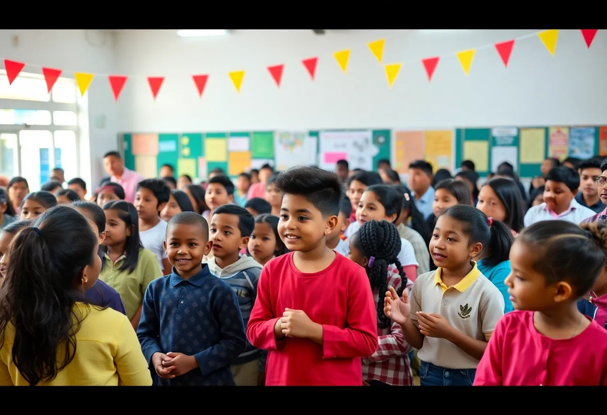 Celebration of academic achievements at Garden Grove Unified School District