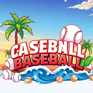 Illustration representing a community baseball team in Long Beach