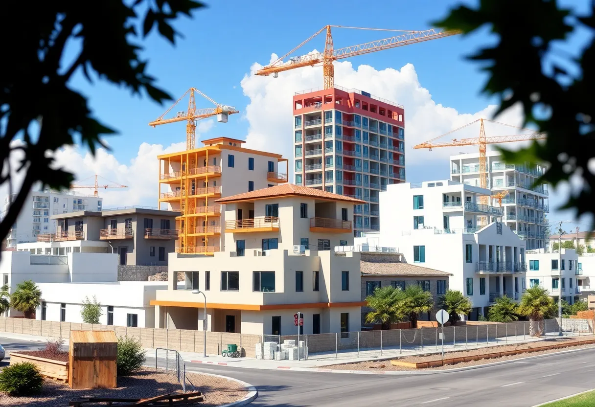 Image showcasing California housing and infrastructure development