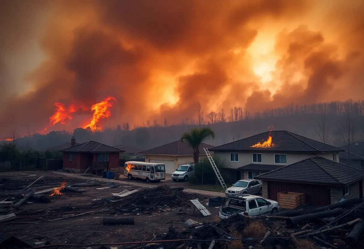 California wildfires damage and insurance impact