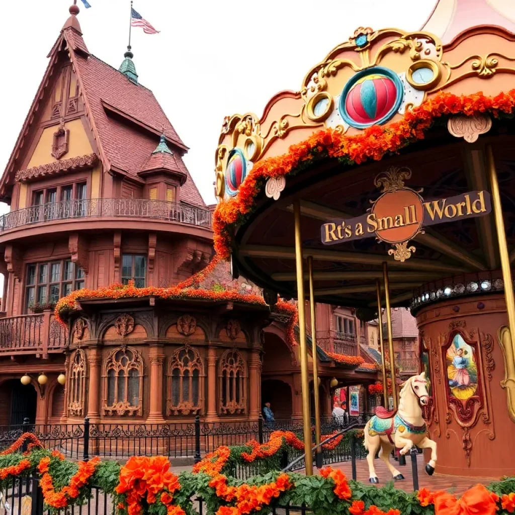 Disneyland attractions undergoing seasonal refurbishments during Halloween