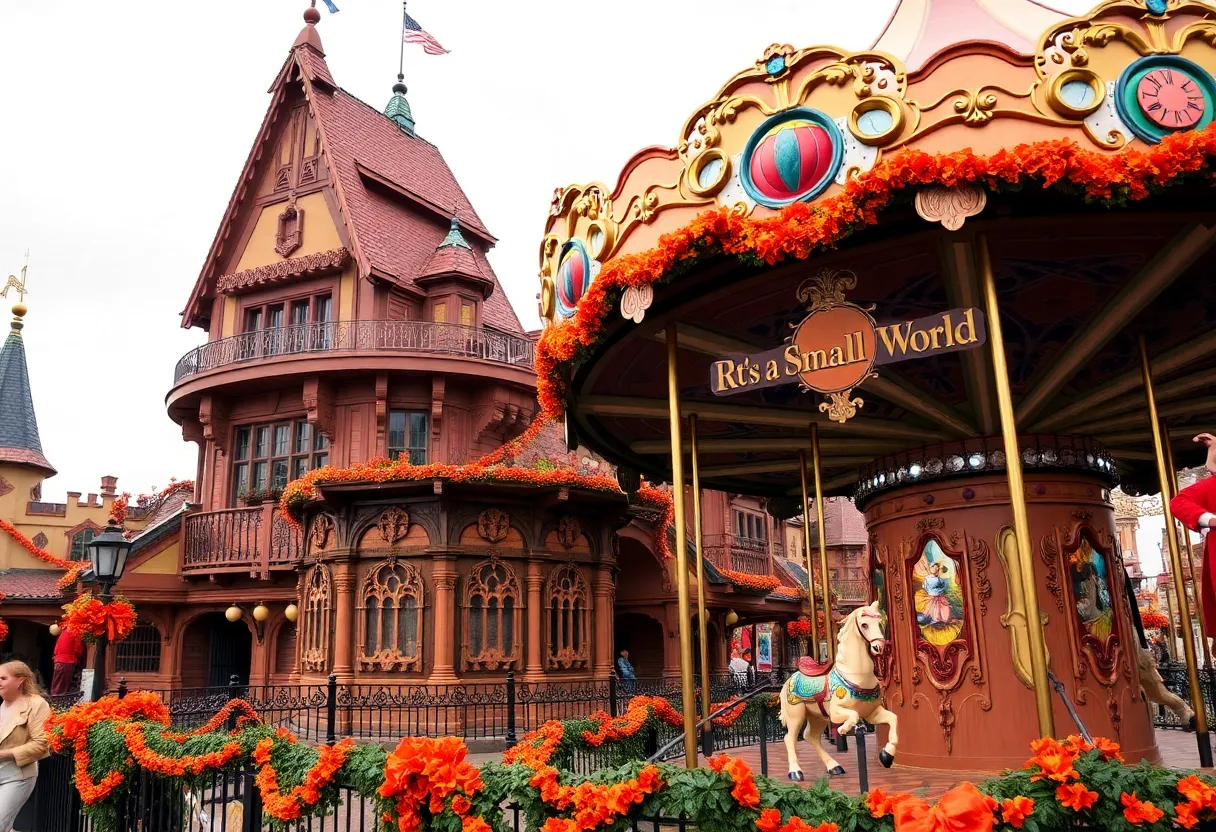 Disneyland attractions undergoing seasonal refurbishments during Halloween