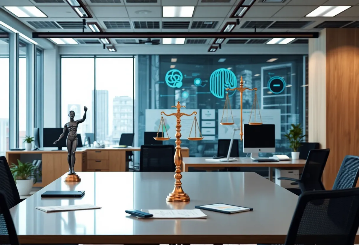 Modern AI training workspace at Scale AI